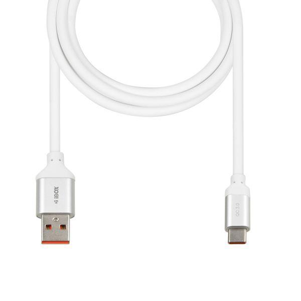Kabel Do �Adowarek Usb Do Usb-C Typ-C 1,5M Qc 3.0 Bia�Y