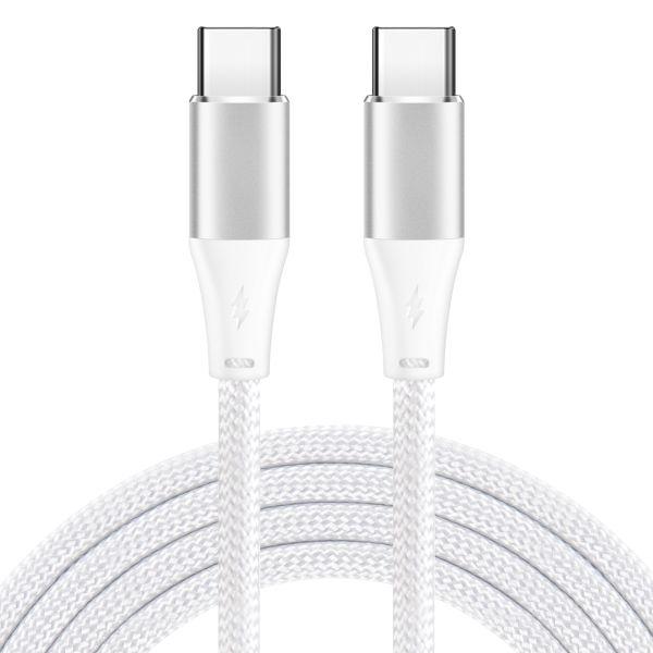 Kabel Do �Adowarek Usb-C Do Usb-C 60W 2M Bia�Y