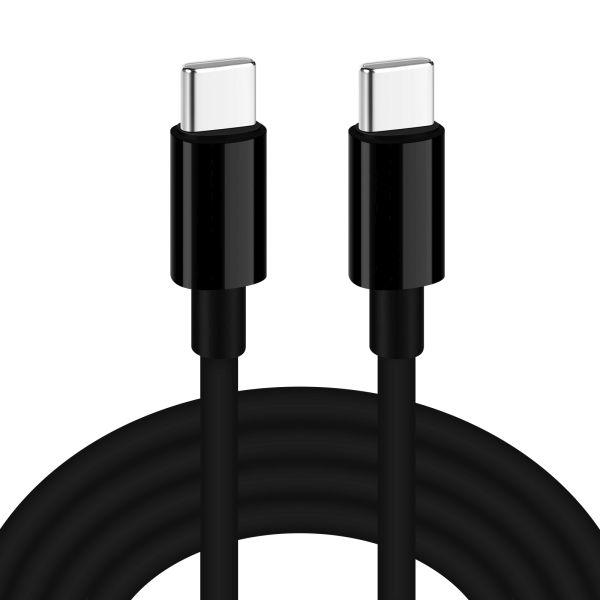 Kabel Do �Adowarek Usb-C Do Usb-C 60W Silikonowy 1M Czarny
