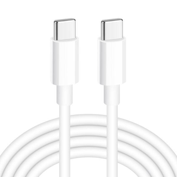 Kabel Do �Adowarek Usb-C Do Usb-C 60W Silikonowy 1M Bia�Y