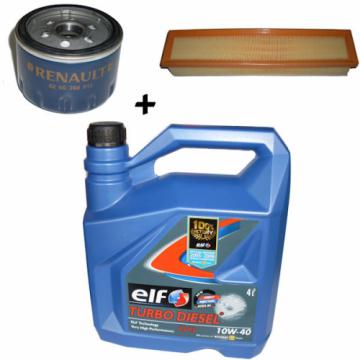 Kit pentru schimb ulei + filtre Dacia Logan Diesel Elf