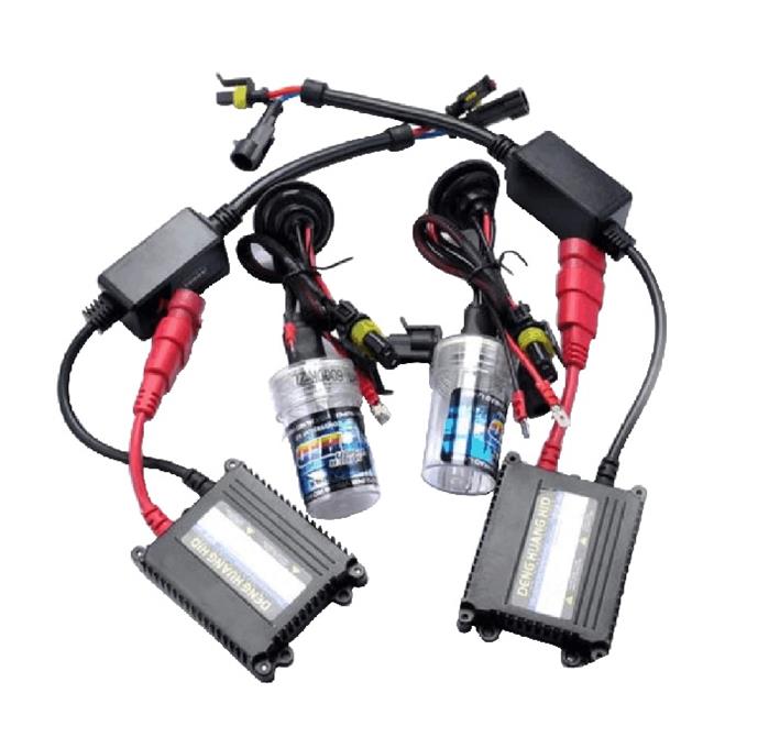 Kit xenon H1 6000K (instalatie+becuri)