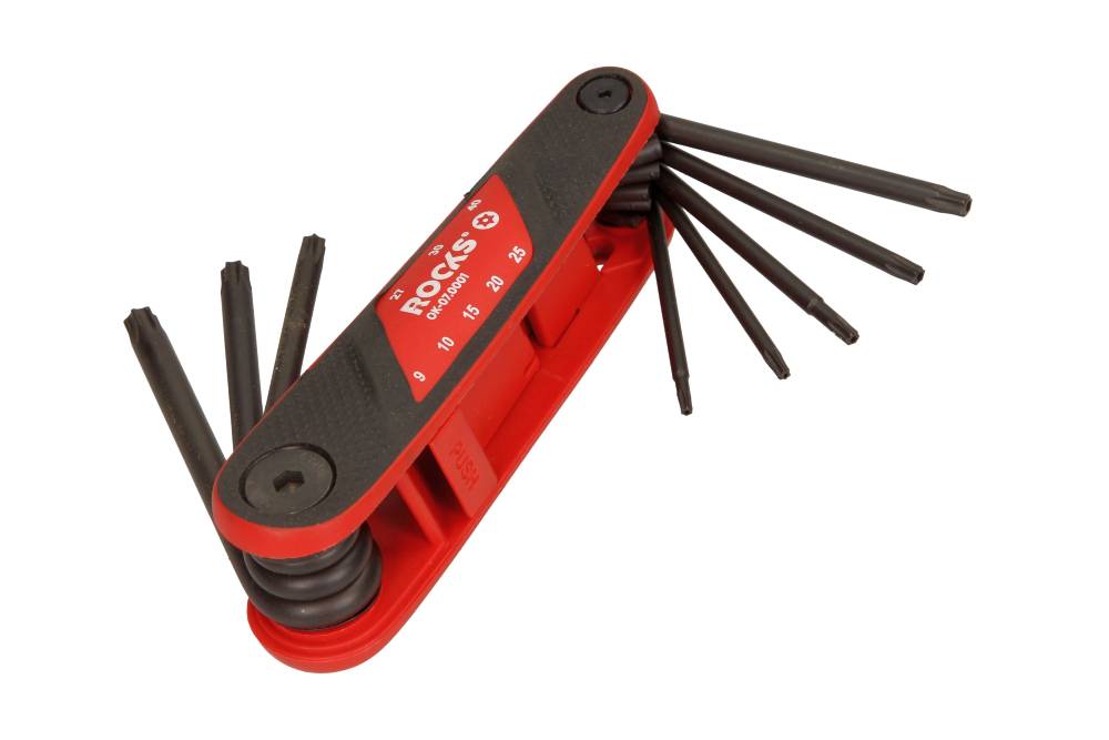 Klucze Imbusowe Futuro Pocket Torx-R Tr9-Tr40, 7 Cz