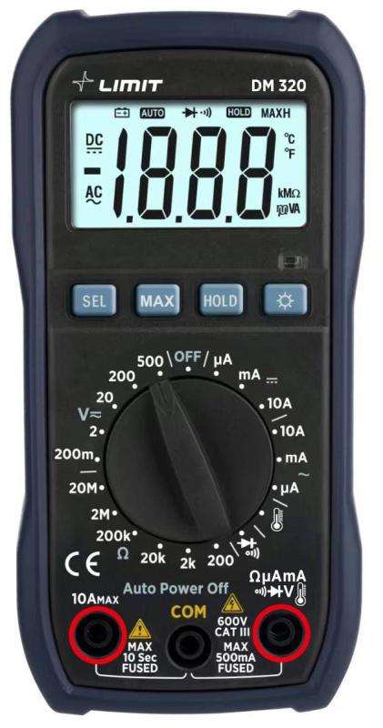 Multimetr Limit Dm 320