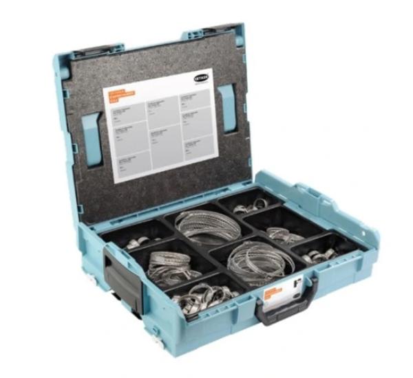 Zestaw Opasek Zaciskowych Do Przegub�W 124 Szt. Walizka