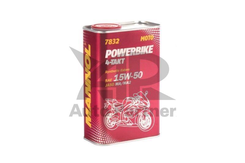 Olej Mannol 15W50 1L 4T Powerbike Sm / Jaso Ma/Ma2