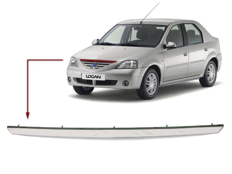 Ornament superior grila Dacia Logan 2004-2008 cromat