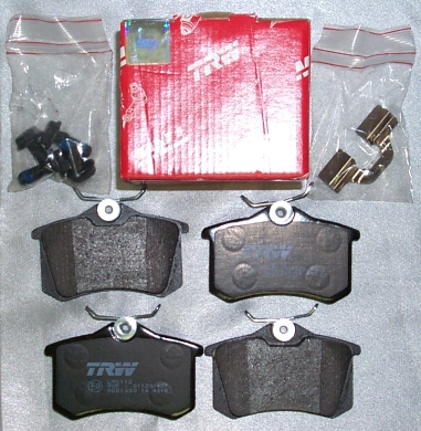 Placute frana spate Renault Megane II, III, Clio III TRW