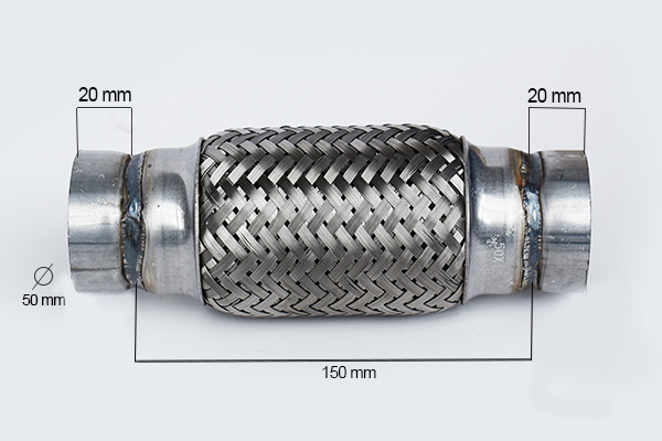 Racord Flexibil Inner & Outer Braid (B) 50X150 Mm