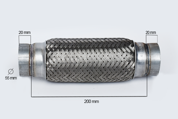 Racord Flexibil Inner & Outer Braid (B) 55X200 Mm