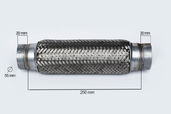 Racord Flexibil Inner & Outer Braid (B) 55X250 Mm