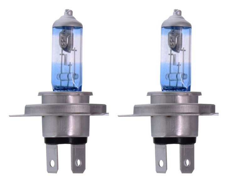 Set becuri halogen H4 12V 55W +100% Maxgear