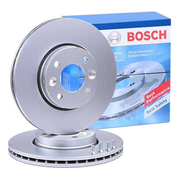 Set discuri frana fata Dacia Logan MCV 7 locuri, VAN, Pick-Up Bosch