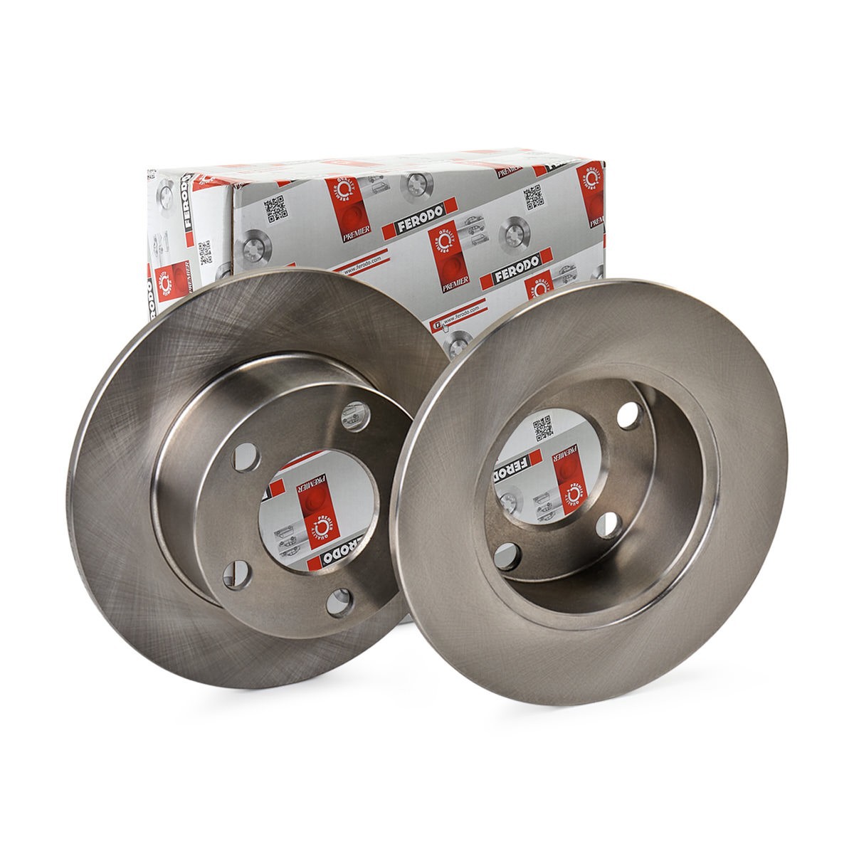 Set discuri frana spate VW Passat 1996-2005, Audi A6 1994-2004, Skoda Superb I 2001-2008 Ferodo