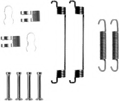 Set fixare saboti frana Fiat Punto dupa 1999