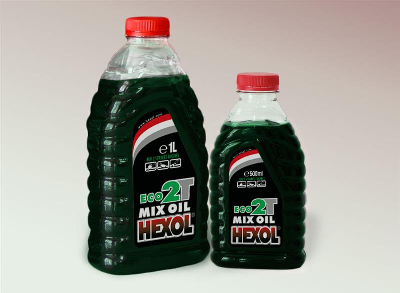 Ulei motor Hexol 2 timpi 1L verde