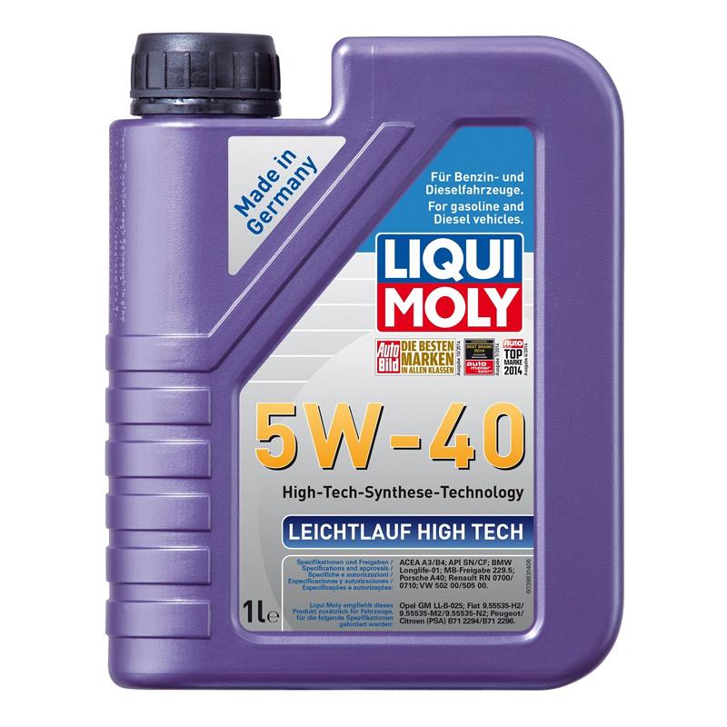 Ulei motor Liqui Moly Leichtlauf High Tech 05W40 1L