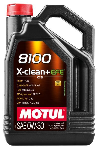 Ulei motor Motul XClean+ EFE C3 00W30 5L