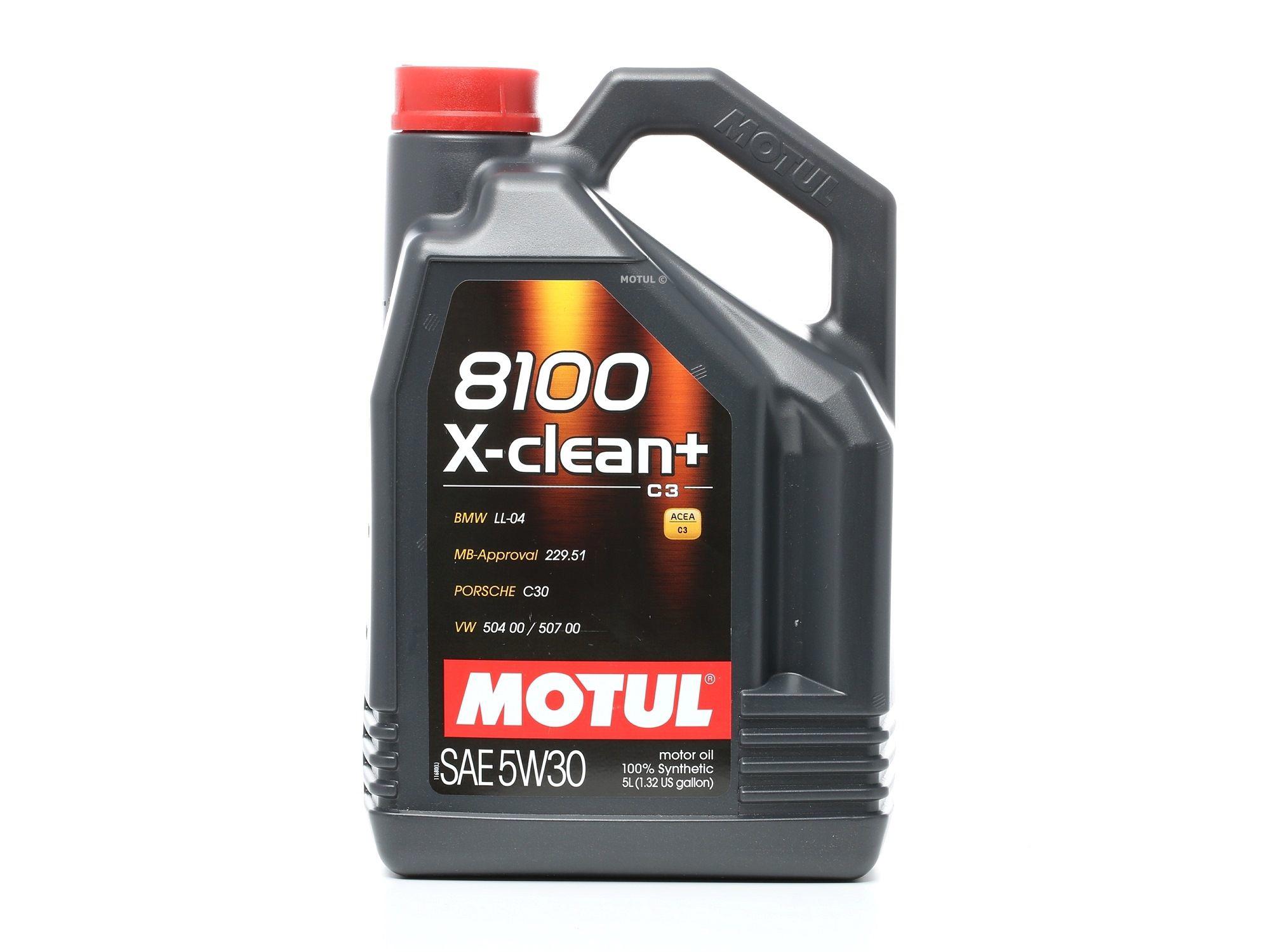 Ulei motor Motul 8100 X-Clean+ C3 05W30 5L