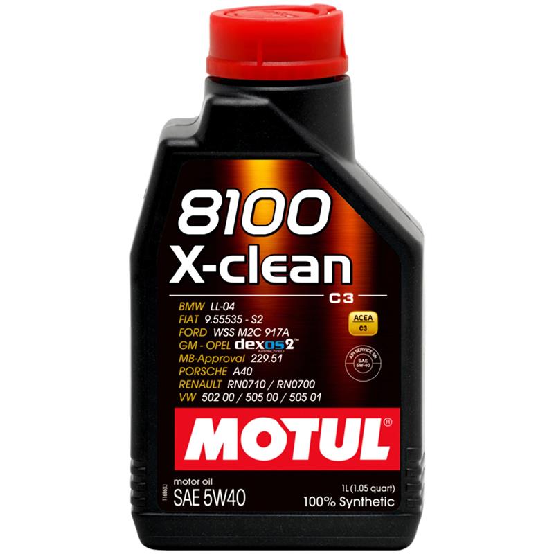 Ulei motor Motul 8100 X-Clean 05W40 1L