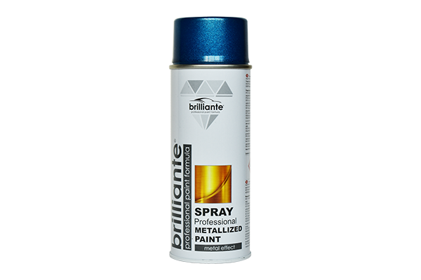 Vopsea Spray Metalizata Albastru 400 Ml Brilliante