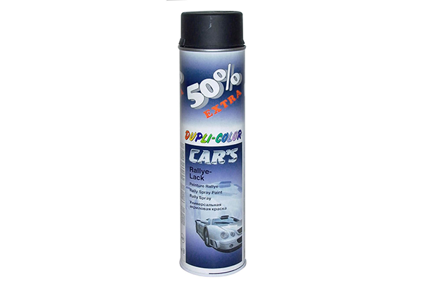 Vopsea Spray Negru Mat Pentru Jante 600 Ml