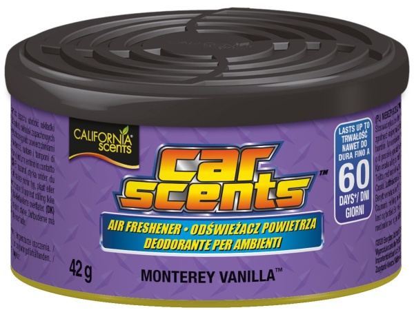 Zapach California Scents Monterey Vanilia - Puszka Zapachowa 42G