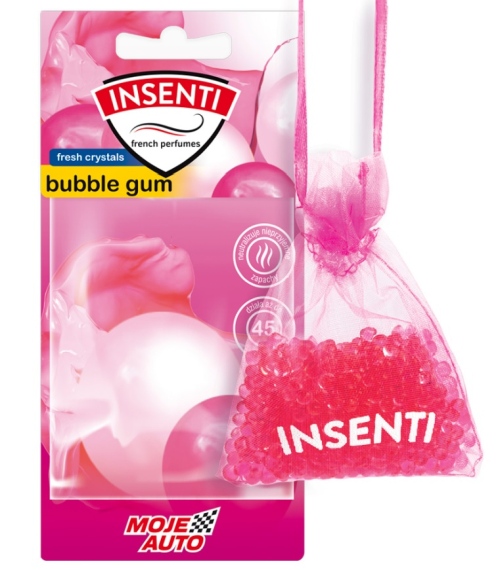 Zapach Woreczek Zapachowy 20G Insenti Bubble Gum / Moje Auto